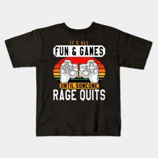 Fun and Games Kids T-Shirt